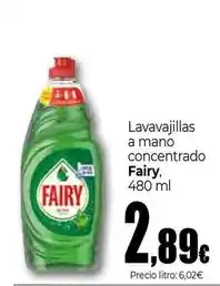 Unide Supermercados Fairy - lavavajillas a mano concentrado oferta