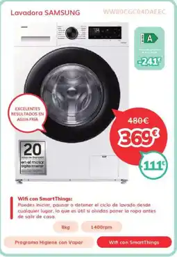 Mi electro SAMSUNG Lavadora oferta