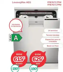 Mi electro AEG Lavavajillas oferta