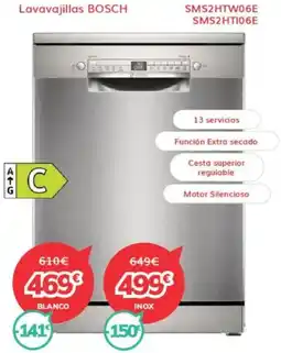 Mi electro BOSCH Lavavajillas oferta