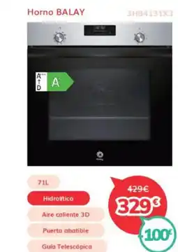 Mi electro BALAY Horno oferta