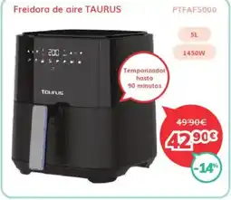 Mi electro TAURUS Freidora de aire oferta