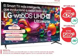 Mi electro LG Tv 75ua75006la/65ua75006la oferta