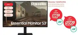 Mi electro SAMSUNG Monitor LS24D304GAUXEN oferta