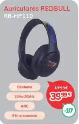 Mi electro REDBULL Auriculares RB-HP110 oferta