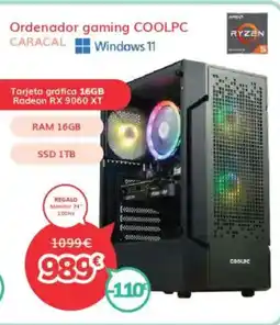Mi electro Ordenador gaming coolpc caracal oferta
