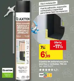 Leroy Merlin AXTON Espuma de poliuretano para puertas y ventanas oferta