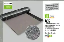 Leroy Merlin ΑΧΤΟΝ Lámina asfáltica SBS oferta