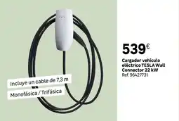 Leroy Merlin TESLA Cargador vehículo eléctrico Wall Connector 22 kW oferta