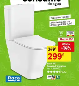 Leroy Merlin ROCA Pack WC Cassandra blanco oferta
