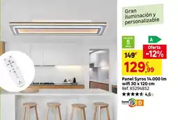 Leroy Merlin Panel Syros 14.000 lm wifi oferta