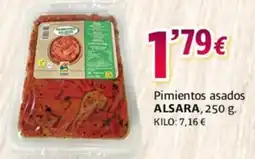 Alsara Supermercados ALSARA Pimientos asados oferta