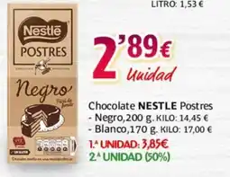 Alsara Supermercados NESTLE Chocolate Postres oferta