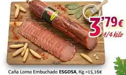 Alsara Supermercados ESGOSA Caña Lomo Embuchado oferta