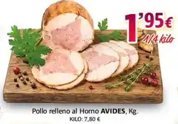 Alsara Supermercados AVIDES Pollo relleno al Horno oferta