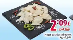 Alsara Supermercados Migas saladas Abadejo oferta