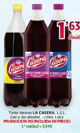 Alsara Supermercados LA CASERA Tinto Verano oferta