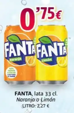 Alsara Supermercados FANTA Naranja o Limón oferta