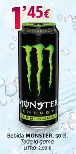 Alsara Supermercados MONSTER Bebida Toda la gama oferta