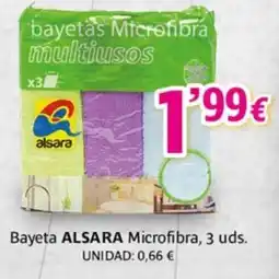 Alsara Supermercados ALSARA Bayeta Microfibra oferta