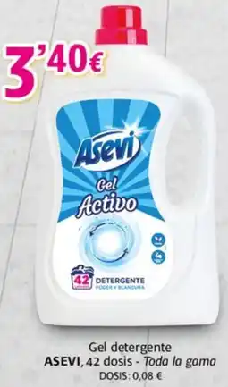 Alsara Supermercados ASEVI Gel detergente oferta
