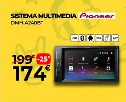 Feu Vert PIONEER Sistema multimedia oferta