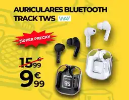 Feu Vert WAY Auriculares bluetooth track tws oferta
