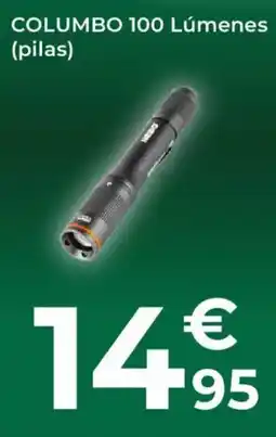 Feu Vert NEBO Columbo 100 lúmenes (pilas) oferta