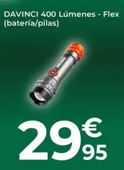 Feu Vert NEBO Davinci 400 lúmenes - flex oferta