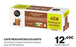 Supercor NESCAFÉ DOLCE GUSTO Café oferta