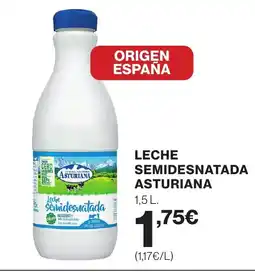 Supercor ASTURIANA Leche semidesnatada oferta