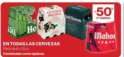 Supercor En todas las cervezas oferta