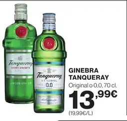 Supercor TANQUERAY Ginebra oferta