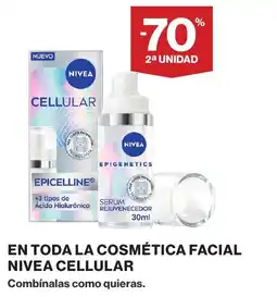 Supercor NIVEA CELLULAR En toda la cosmética facial oferta