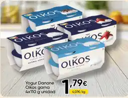 Cash FROIZ OIKOS Yogur Danone gama oferta