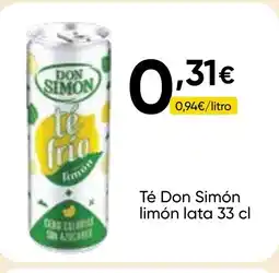 Cash FROIZ DON SIMÓN Té limón lata oferta