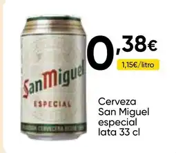 Cash FROIZ SAN MIGUEL Cerveza especial lata oferta