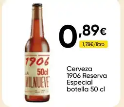 Cash FROIZ 1906 Cerveza Reserva Especial botella oferta