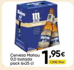 Cash FROIZ MAHOU 0,0 Cerveza tostada oferta