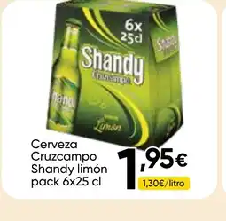 Cash FROIZ SHANDY Cerveza limón oferta