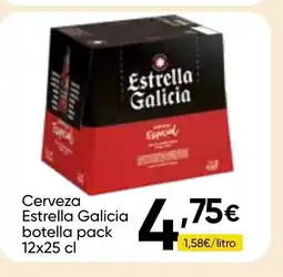 Cash FROIZ ESTRELLA GALICIA Cerveza botella oferta