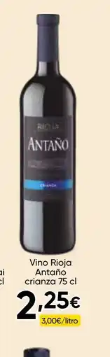 Cash FROIZ ANTAÑO Vino Rioja crianza oferta