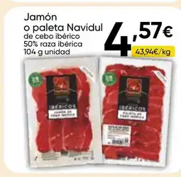 Cash FROIZ NAVIDUL 104 gJamón o paleta oferta