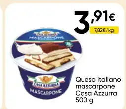 Cash FROIZ CASA AZZURRA Queso italiano mascarpone oferta