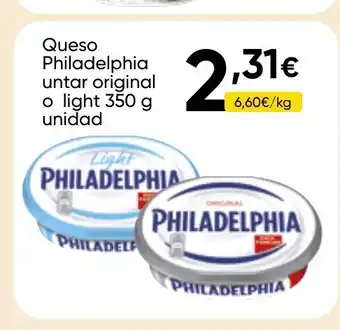 Cash FROIZ PHILADELPHIA Queso untar original o light oferta