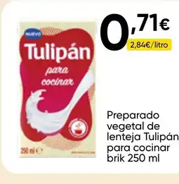 Cash FROIZ TULIPÁN Preparado vegetal de lenteja para cocinar brik oferta