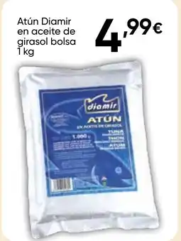 Cash FROIZ DIAMIR Atún en aceite de girasol bolsa oferta