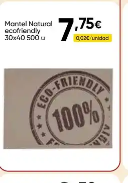 Cash FROIZ Mantel Natural ecofriendly oferta