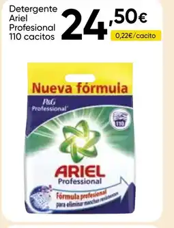 Cash FROIZ ARIEL Detergente Profesional 110 cacitos oferta