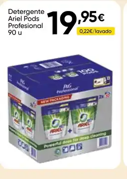 Cash FROIZ ARIEL Detergente Pods Profesional oferta
